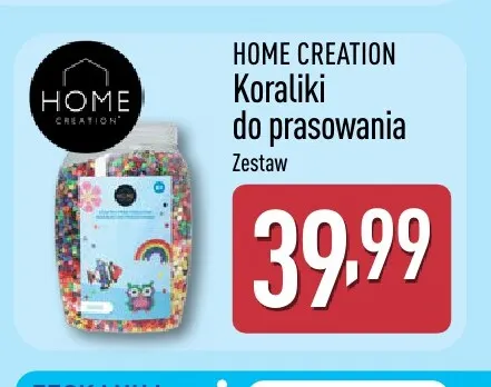 Koraliki do prasowania Home Creation promocja w Aldi