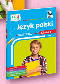 Karty pracy Język polski Klasa 1 Edu seria promocja w Biedronka