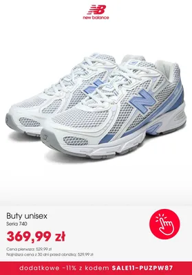 Buty sportowe unisex New Balance Seria 740 promocja w New Balance