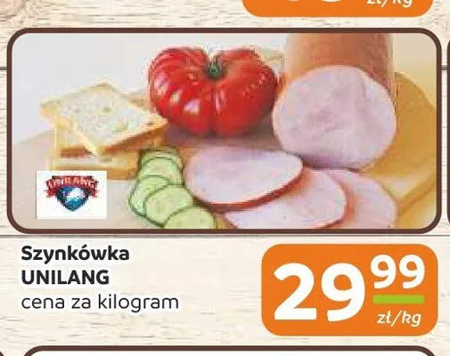Szynkówka Unilang promocja w Społem Częstochowa