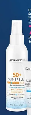 Spray ochronny do ciała Dermedic Sunbrella SPF50+ promocja w Hebe
