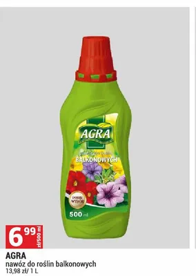 Nawóz do roślin balkonowych Agra promocja w Merkury Market