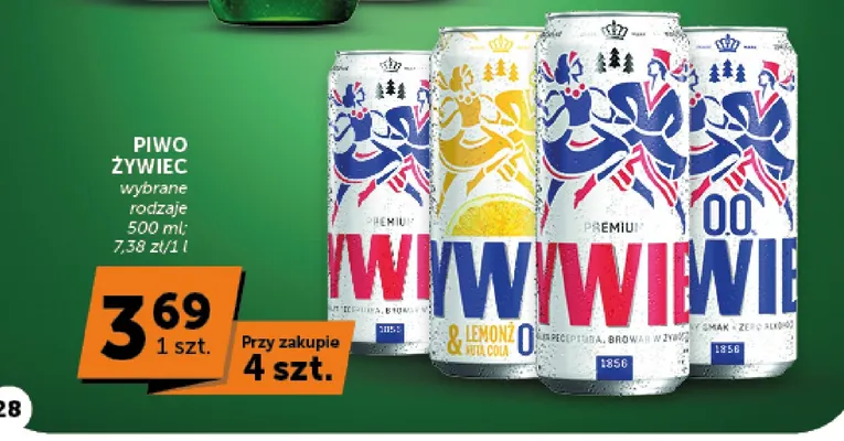 Piwo Żywiec promocja w Euro Sklep