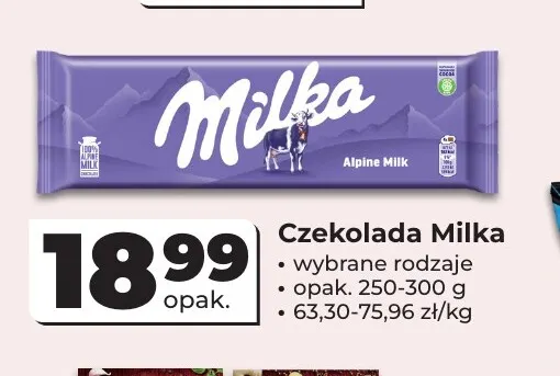 Czekolada Milka promocja w Odido