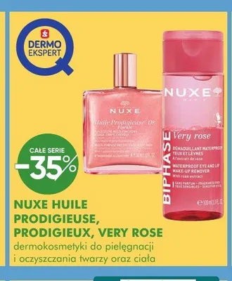 Dermokosmetyki Nuxe Huile Prodigieuse i Very Rose promocja w Super-Pharm