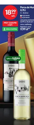 Wino czerwone wytrawne Porca de Murca promocja w Żabka