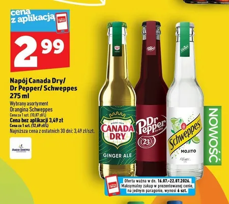 Napój Dr Pepper promocja w TOPAZ