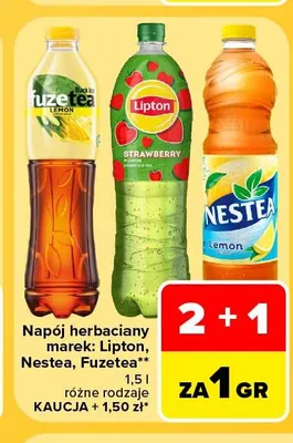 Napój herbaciany Nestea promocja w Carrefour