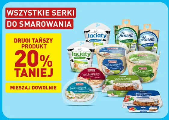 Serki do smarowania promocja w Aldi