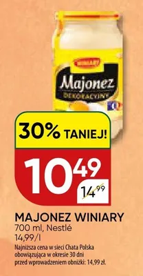 Majonez promocja w Chata Polska