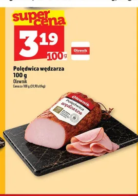 Polędwica wędzarza Olewnik promocja w TOPAZ
