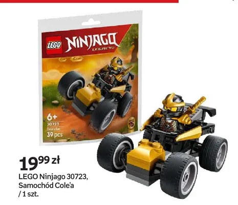 Klocki LEGO Ninjago 30723 Samochód Cole'a promocja w Empik