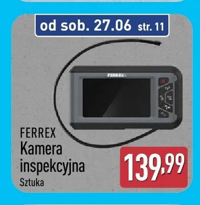 Kamera inspekcyjna FERREX promocja w Aldi