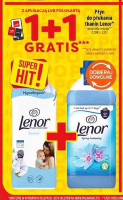Płyn do płukania tkanin Lenor Spring Awakening promocja w POLOmarket