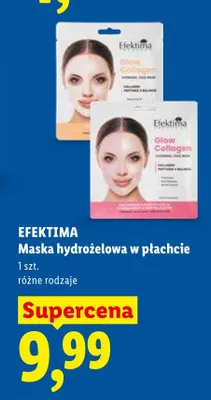 Maska hydrożelowa w płachcie promocja w Lidl