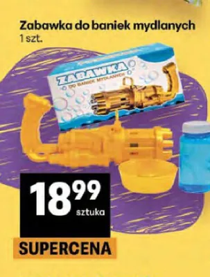 Zabawka do baniek mydlanych promocja w Delikatesy Centrum
