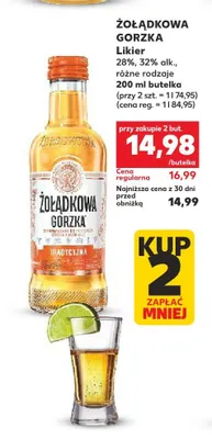 Likier 28%, 32% alk., różne rodzaje 200ml promocja w Kaufland