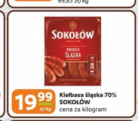Kiełbasa śląska Sokołów promocja w Gama