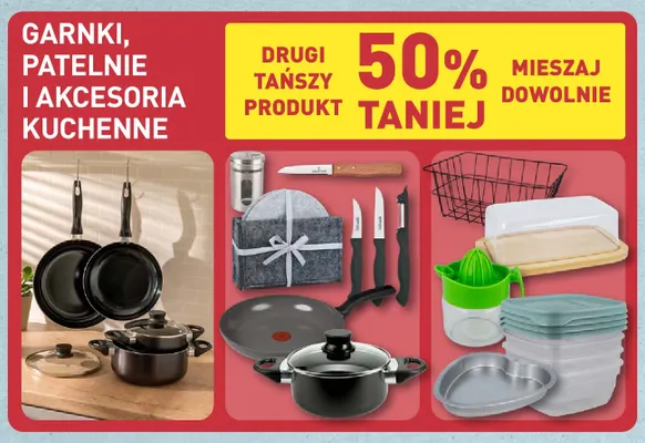 Garnki, patelnie i akcesoria kuchenne promocja w Aldi