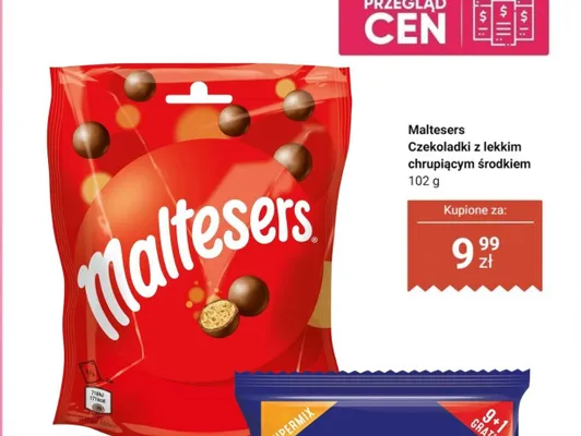 Czekoladki z lekkim chrupiącym środkiem promocja w Biedronka