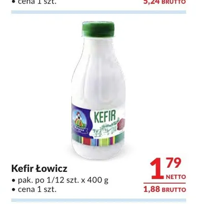 Kefir Łowicz promocja w Makro