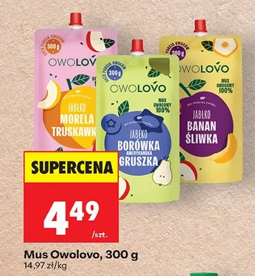 Mus różne rodzaje promocja w Biedronka