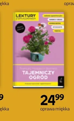 Książka Tajemniczy ogród Wydawnictwo GREG promocja w Empik