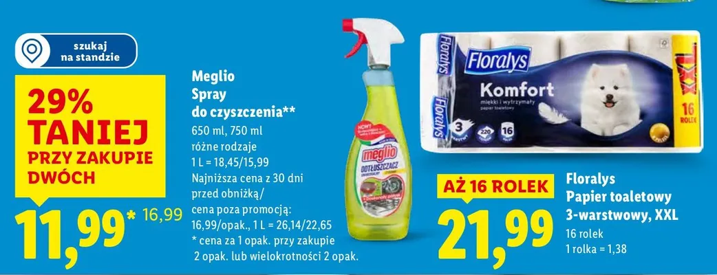 Spray do czyszczenia promocja w Lidl