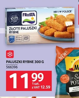 Paluszki rybne Frosta promocja w Selgros