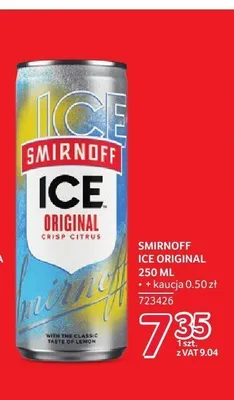 Drink Smirnoff Ice Original promocja w Selgros