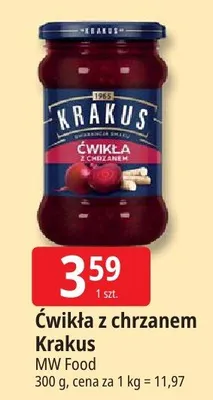 Ćwikła z chrzanem promocja w Leclerc