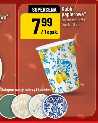 Kubki papierowe promocja w POLOmarket