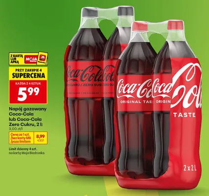 Napój gazowany promocja w Biedronka