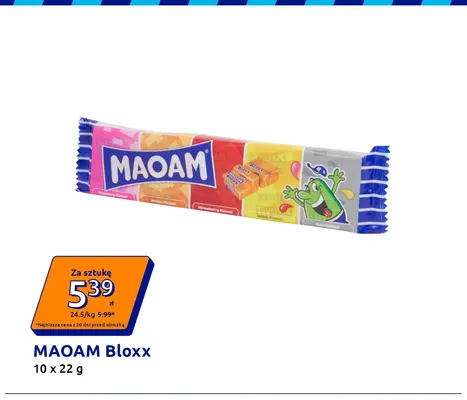 Guma rozpuszczalna MAOAM Bloxx 10-pak promocja w Action