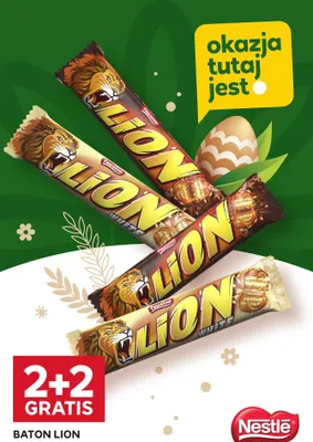 Baton Lion promocja w Stokrotka