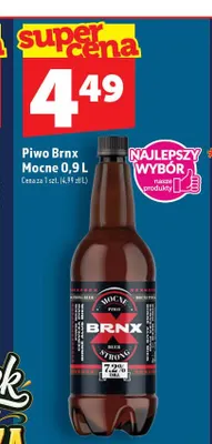 Piwo Brnx Mocne promocja w TOPAZ