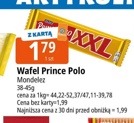 Wafel Prince Polo Mondelez promocja w Leclerc