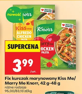 Fix kurczak marynowany Kiss Me promocja w Biedronka