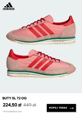 Buty Adidas SL 72 OG promocja w Adidas