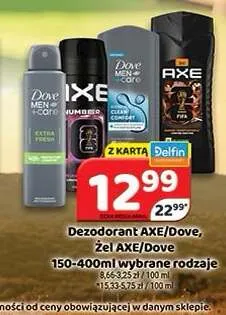 Dezodorant Dove Men+Care promocja w Delfin