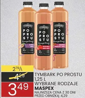 Napój Po prostu pomarańczowy promocja w Wafelek