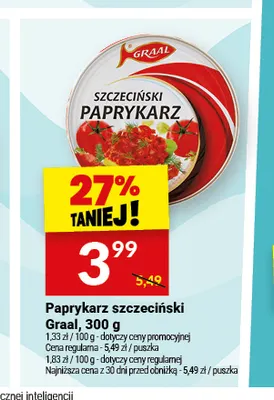 Paprykarz szczeciński Graal promocja w Twój Market