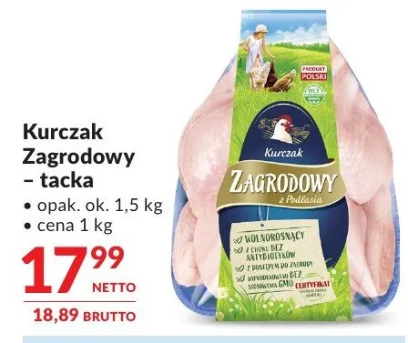 Kurczak Zagrodowy - tacka promocja w Makro