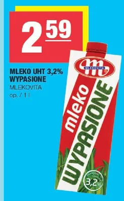 Mleko UHT 3,2% wypasione promocja w SPAR
