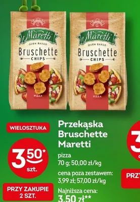Przekąska Bruschette Maretti pizza promocja w Żabka