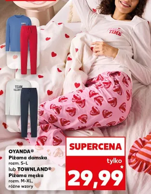 Piżama damska promocja w Kaufland