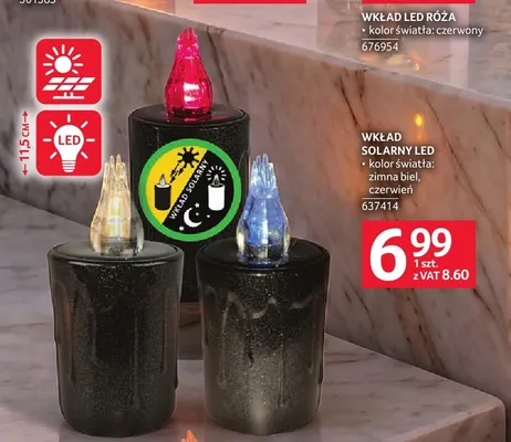 Wkład solarny LED promocja w Selgros