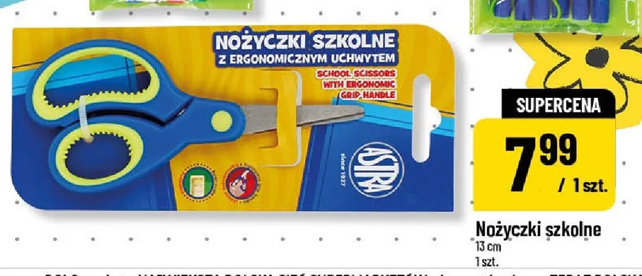 Nożyczki szkolne Astra promocja w POLOmarket