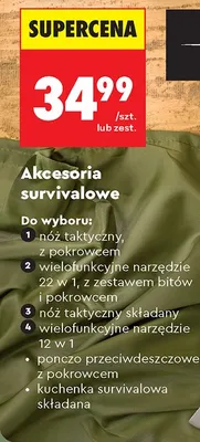 Kuchenka survivalowa składana promocja w Biedronka