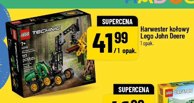 Klocki Harvester kołowy Lego John Deere promocja w POLOmarket